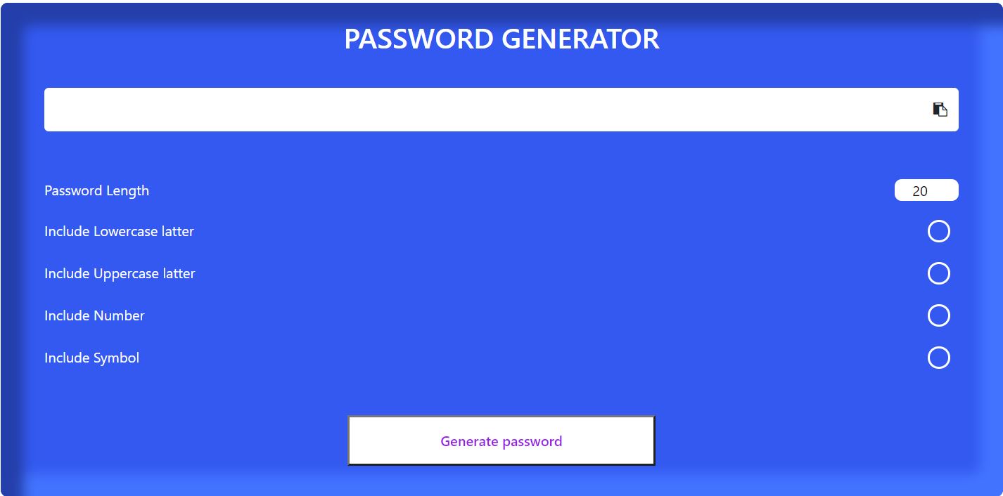password geenrator